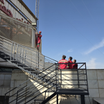 مانور تخلیه اضطراری و اطفاءحریق